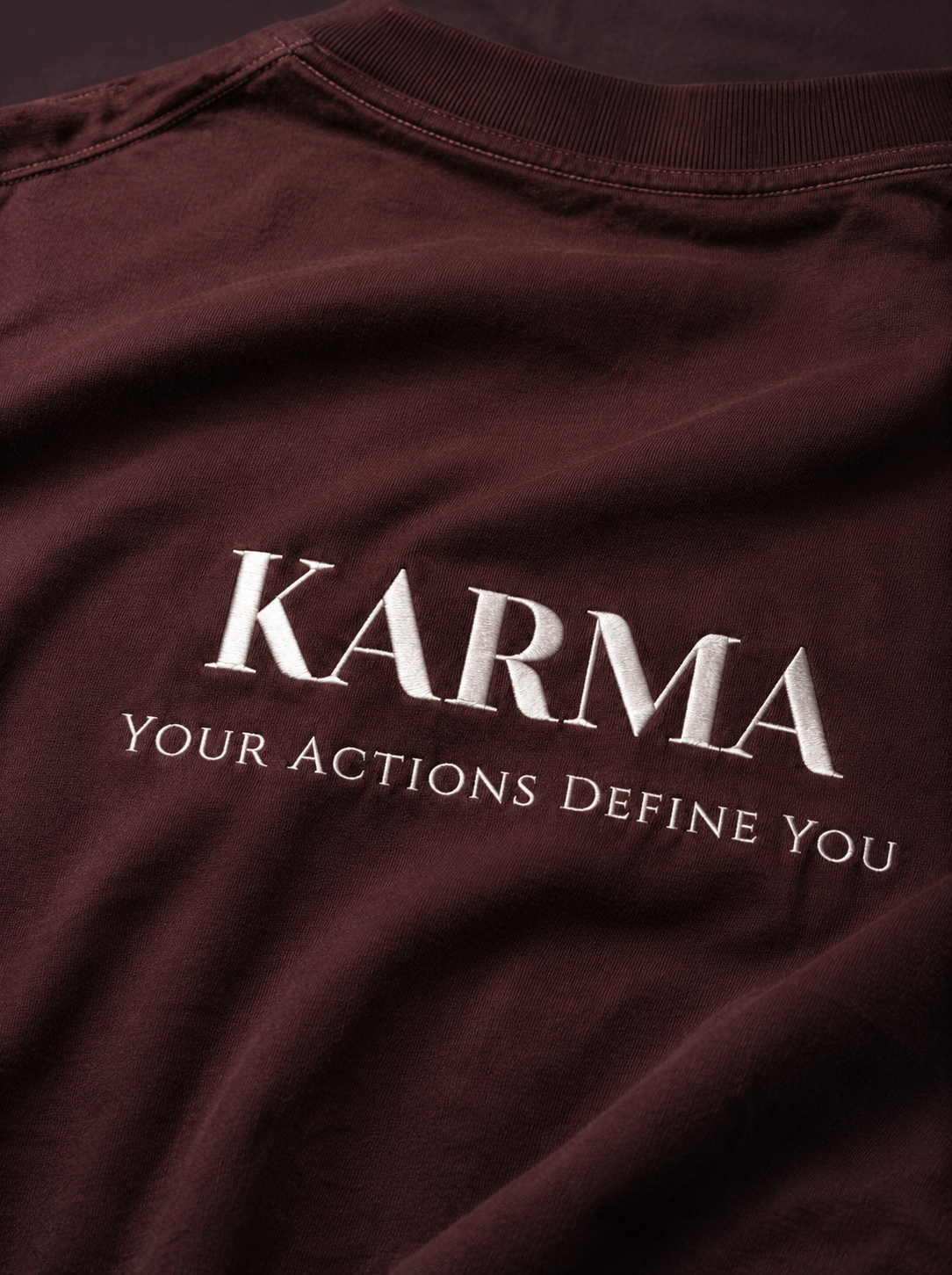 Karma Oversized Tee | Unisex Oversized Classic T-Shirt